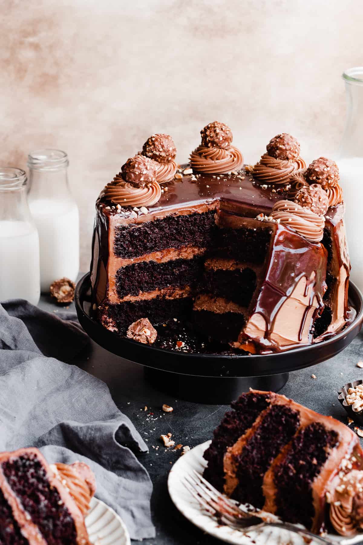 Royal Nutella Cake